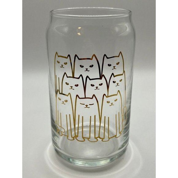 Cat Beer Can Glass - Picture 1 of 7